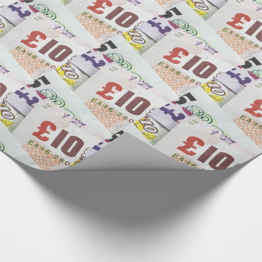 Leuke Engelse geldpatroon accessoires Pond biljett Cadeaupapier (Hoek)