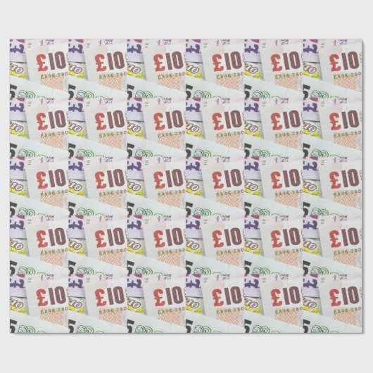 Leuke Engelse geldpatroon accessoires Pond biljett Cadeaupapier (Vlak)