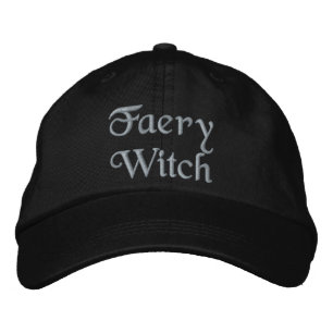 Leuke Faery Witch Enchanted Paarse Zwart Fairy Geborduurde Pet