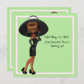 Leuke Favoriete Diva Vrouwen 40ste Verjaardagsfees Kaart (Voorkant / Achterkant)