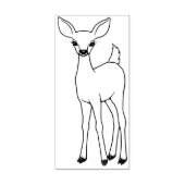 Leuke Fawn Herten Rubber Stamp Rubberstempel (Afrduk)