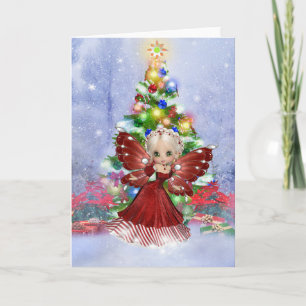 Leuke feeKerstmis Feestdagen Kaart