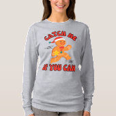 Leuke feestelijke Gingerbread Man T-shirt (Voorkant)