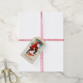 Leuke feestelijke  Victoriaans kerstcadeaus Cadeaulabel (Met Touw)