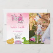 leuke feestuitnodigingen voor kinderen kaart (Voorkant)