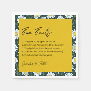 Leuke feiten Cocktail servetten