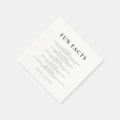 Leuke Feiten Eenvoudig Minimaal Servet (Hoek)