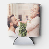 Leuke feiten over bruid & bruidegom Moderne eenvou Blikjeskoeler (Voorkant)