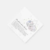 Leuke Feiten Waterverf Disco Balls Verjaardagsfees Servet (Hoek)