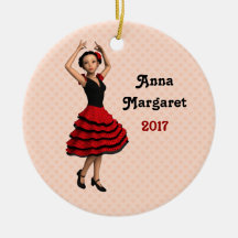 Leuke Flamenco Dancer (gepersonaliseerd)