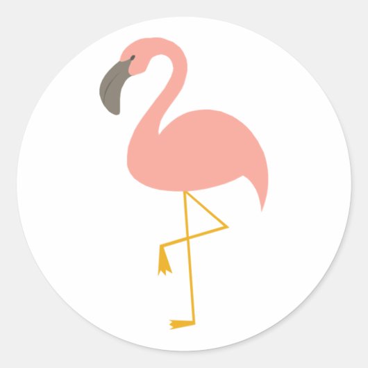 Leuke Flamingo Stickers (Voorkant)