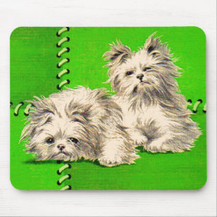 Leuke floofy honden muismat