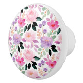 Leuke Floral Botanische Waterverf Keramische Knop (Rechts)