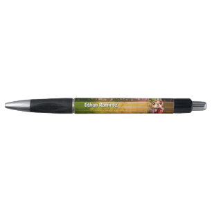 Leuke Franse bulldog quarterback stadion cartoon Pen