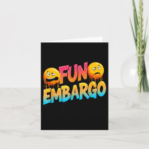 Leuke Fun Embargo Grap Toespraak voor Comedy Liefh Kaart