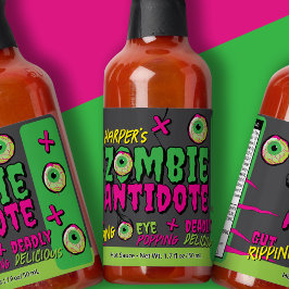 Leuke Funky Funny Gepersonaliseerde Zombie Antidot