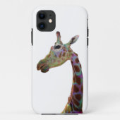 Leuke funky kleurrijke Giraffe safaridieren Case-Mate iPhone Case (Achterkant)
