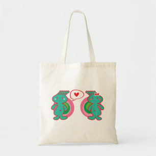 Leuke Funky van de Pret van de Cartoon Zoete Tote Bag