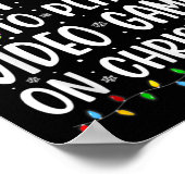 Leuke gamer die het meest waarschijnlijk videospel poster (Hoek)