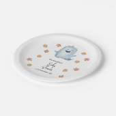 Leuke geest - baby shower papieren bordje (Gekanteld)