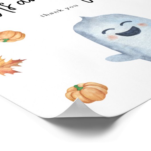 Leuke geest - Boeken kaarten en geschenken Poster (Hoek)