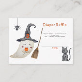 Leuke geest - luier loterij informatiekaartje (Voorkant)