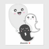 Leuke geesten Halloween Kawaii Sticker (Vel)
