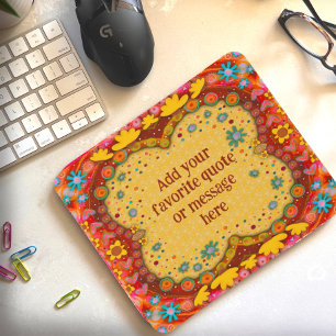 Leuke Gele Daisies Custom Inspirivity Mousepad Muismat