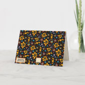 Leuke, gele Daisy Custom Inspirivity Notecard Kaart (Achterkant)