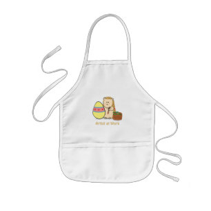 Leuke Gelukkige Pasen Egeltje Eier Schilderen Scho Kinder Schort