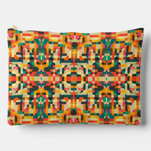 Leuke gemengde kleuren ontwerp etui (Voorkant)