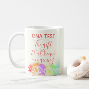 Leuke Genealogie DNA Test het geschenk dat blijft Koffiemok