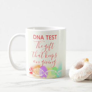 Leuke Genealogie DNA Test het geschenk dat blijft Koffiemok