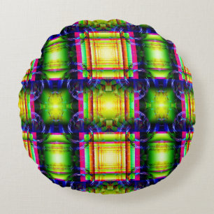 Leuke geometrie..... rond kussen