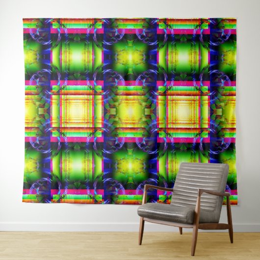 Leuke geometrie..... wandkleed (In Situ (horizontaal))