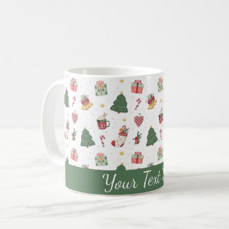 Leuke gepersonaliseerde kerstboom mok