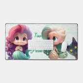 Leuke gepersonaliseerde speelmat voor kleine meisj bureaumat (Keyboard & Muis)