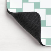 Leuke geweven pleinen Mint Groen Muismat (Hoek)