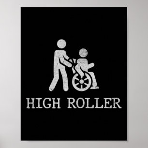 Leuke gezegden voor rolstoelgebruikers2 Disabiliti Poster