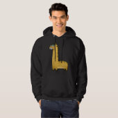 Leuke giraffe afbeelding hoodie (Voorkant volledig)