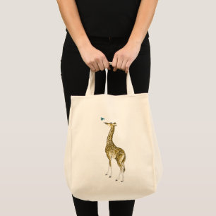 Leuke Giraffe herbruikbare boodschappentassen Tote Bag