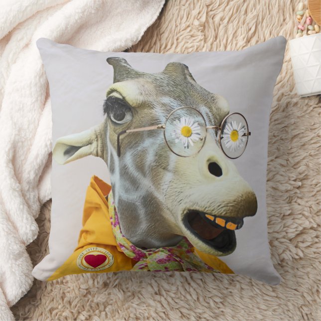 Leuke Giraffe Kussen! Kussen (Deken)