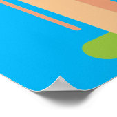 Leuke Giraffe Munching Thunder_Cove Poster (Hoek)