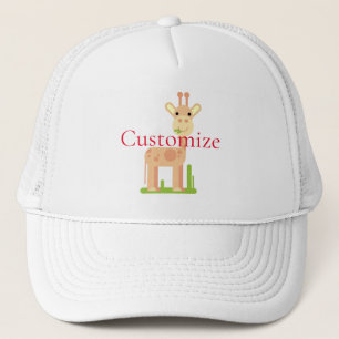 Leuke Giraffe Munching Thunder_Cove Trucker Pet