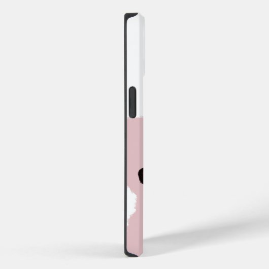 Leuke Girly Pink Bubblegum Blowing Koe Case-Mate iPhone Case (Achterkant / Rechts)