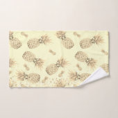 Leuke glitterij gouden ananas badhanddoek set bad handdoek (Handdoek)