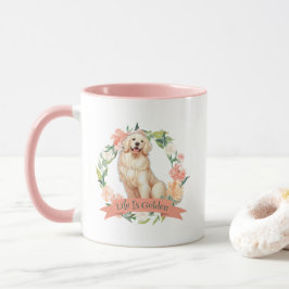 Leuke Golden Retriever dubbelzijdige print Mok