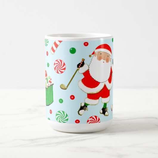 Leuke Golf Kerst Mok (Center)