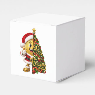 Leuke Gouden Munt Kerstman Prettig Kerstfeest Vaka Bedankdoosjes