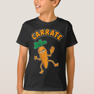 Leuke & Grappige Carrate Karate Training Wortel Pu T-shirt